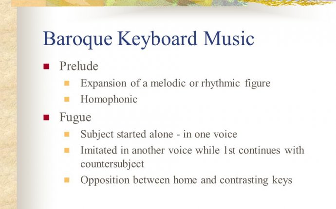 Baroque Instrumental Music - ppt download