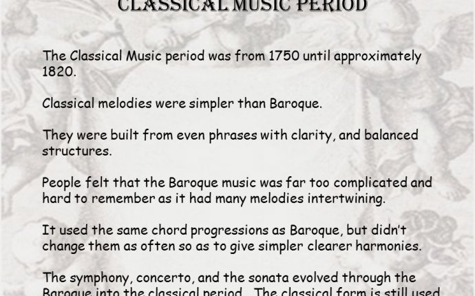 History of Music Baroque and Classical. - ppt video online download