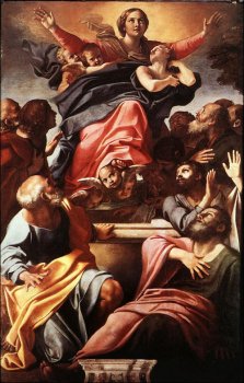 Assumption of the Virgin Mary by Annibale Carracci