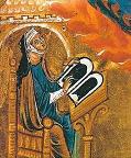 Hildegard von Bingen - from a self-portrait