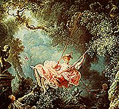 The Swing by Jean-Honore Fragonard